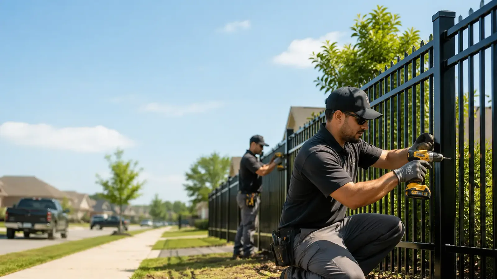 Metal Fence Installation in Francitas, TX